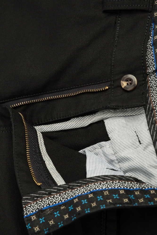 Pantaloni barbati casual negri 8866