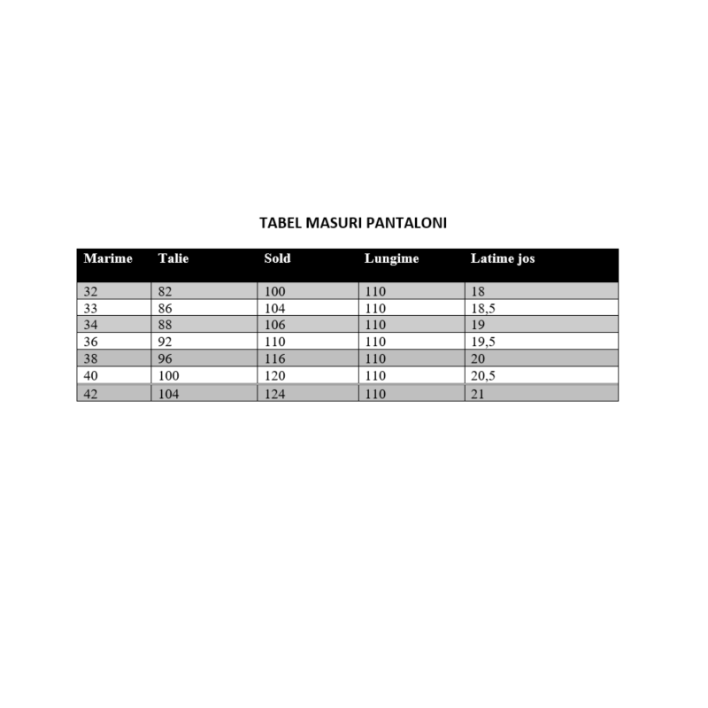Size Guide