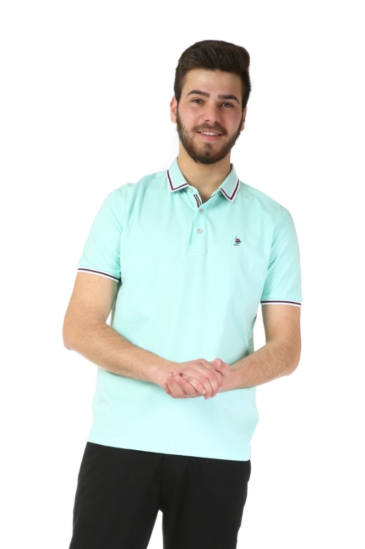 Tricou verde P118014S-163