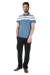 Tricou bleu cu dungi P118570S-2