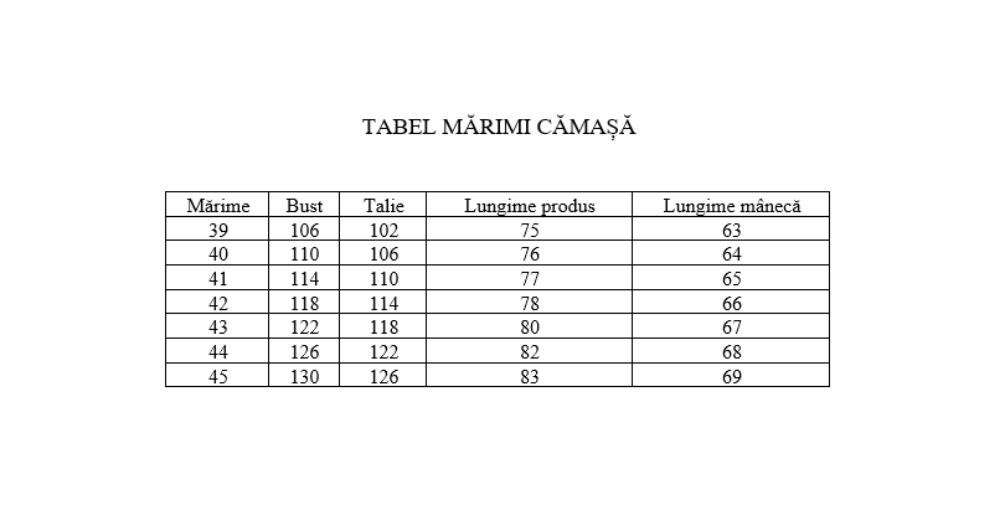 Tipar camasa