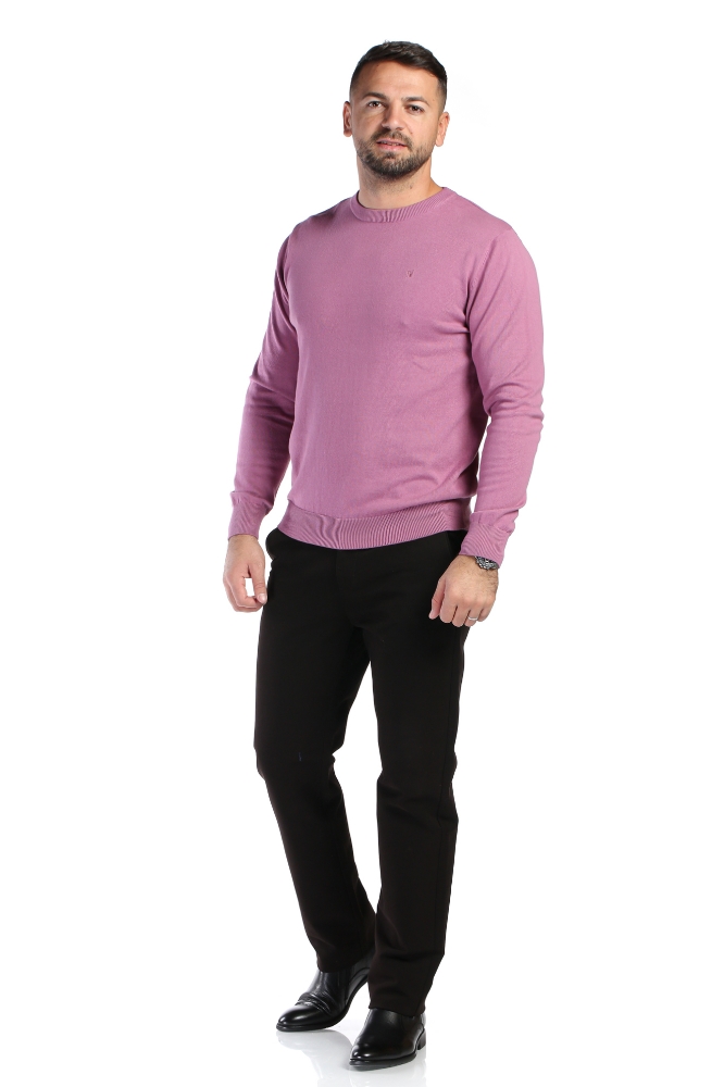 Pantaloni maro inchis spre negru R910-5 F2