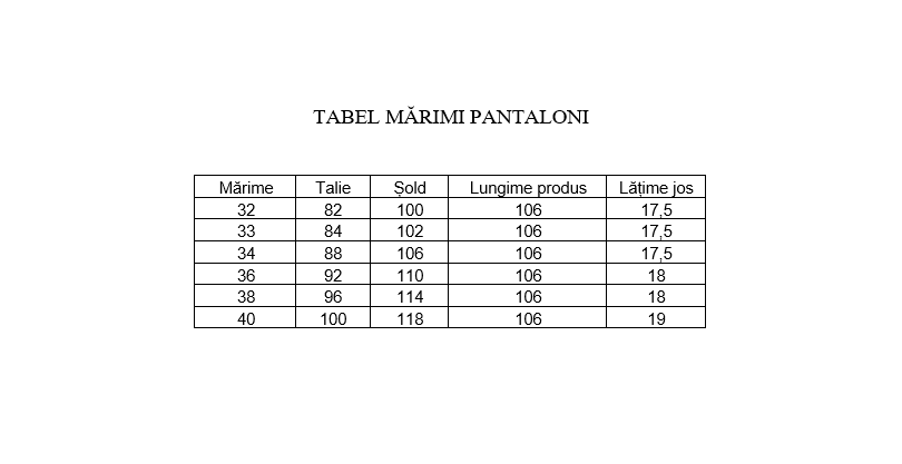 Size Guide