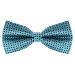 Papion turcoaz cu buline bleumarin F1