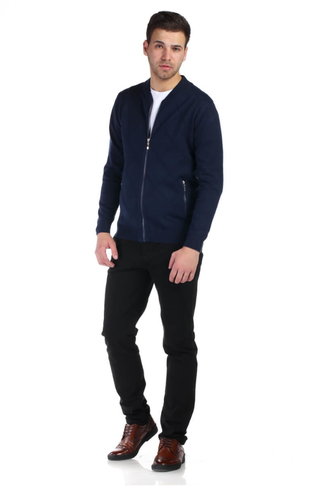 Pulover bleumarin 1903-1 F2