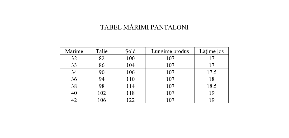 Size Guide