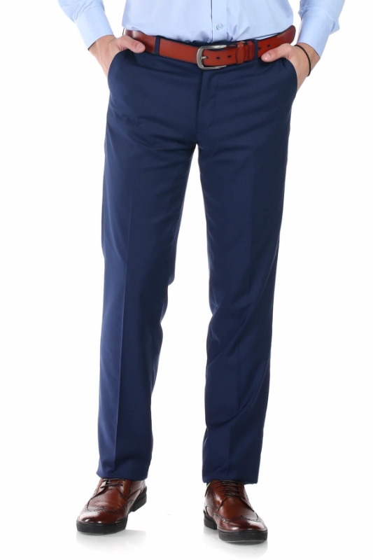 Pantaloni albastri A370-539 F1