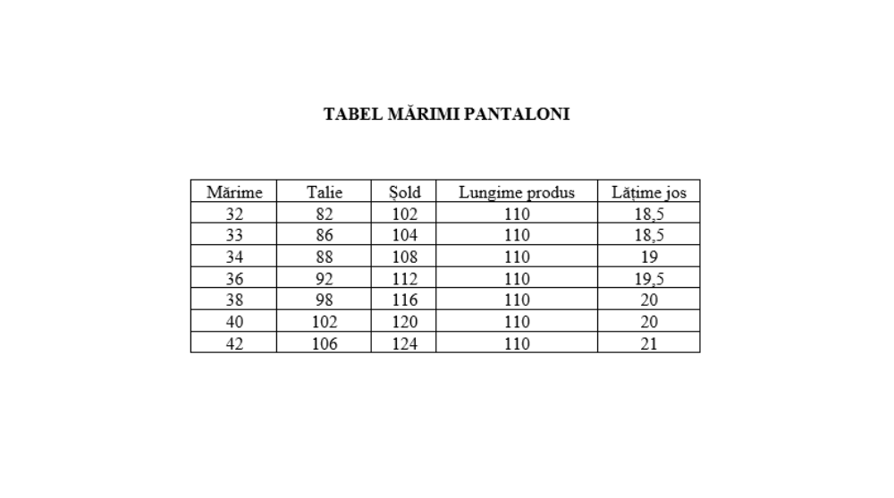 Imagine Pantaloni negri pepit R203-9