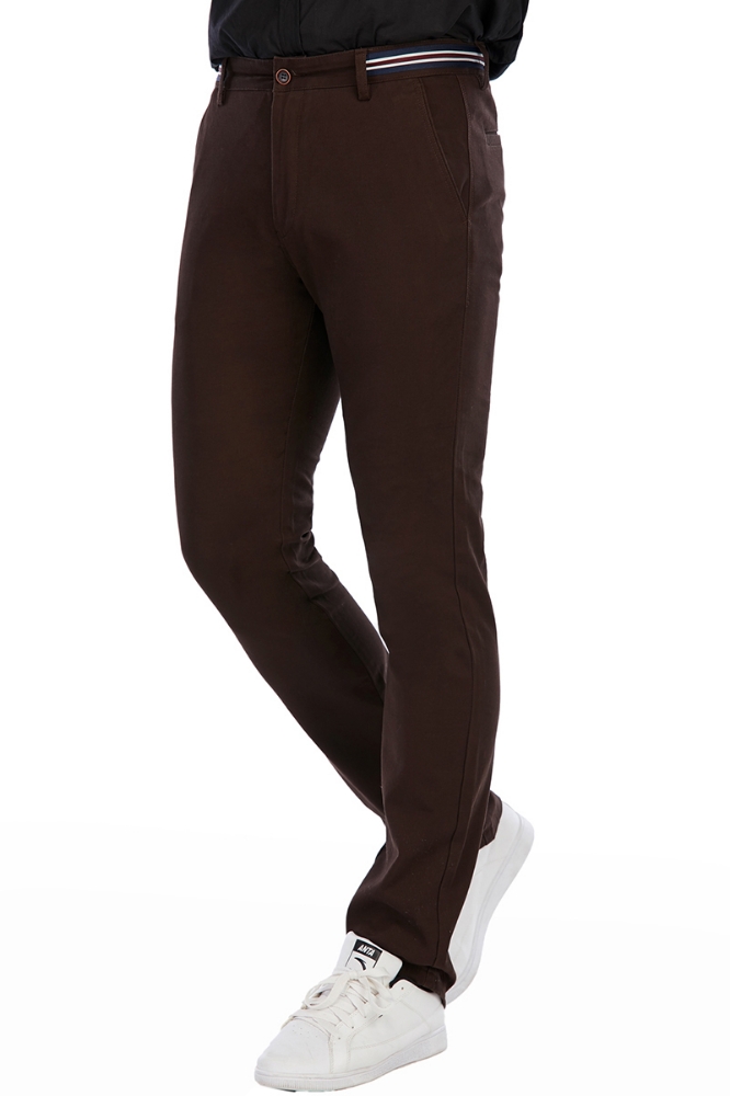 Imagine Pantaloni maro inchis R213-11