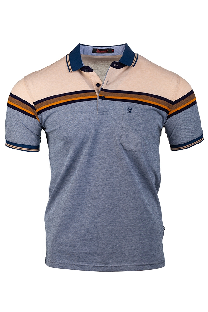Imagine Tricou bej-gri 9121-2