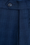 Imagine Pantaloni albastri in carouri A20565-2
