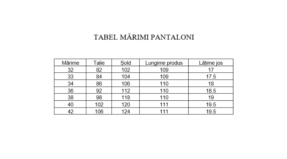 Imagine Pantaloni albastri S237-15
