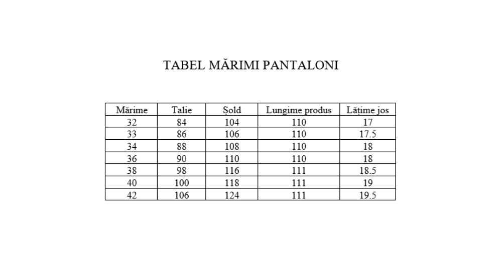 Imagine Pantaloni albastri S232-11