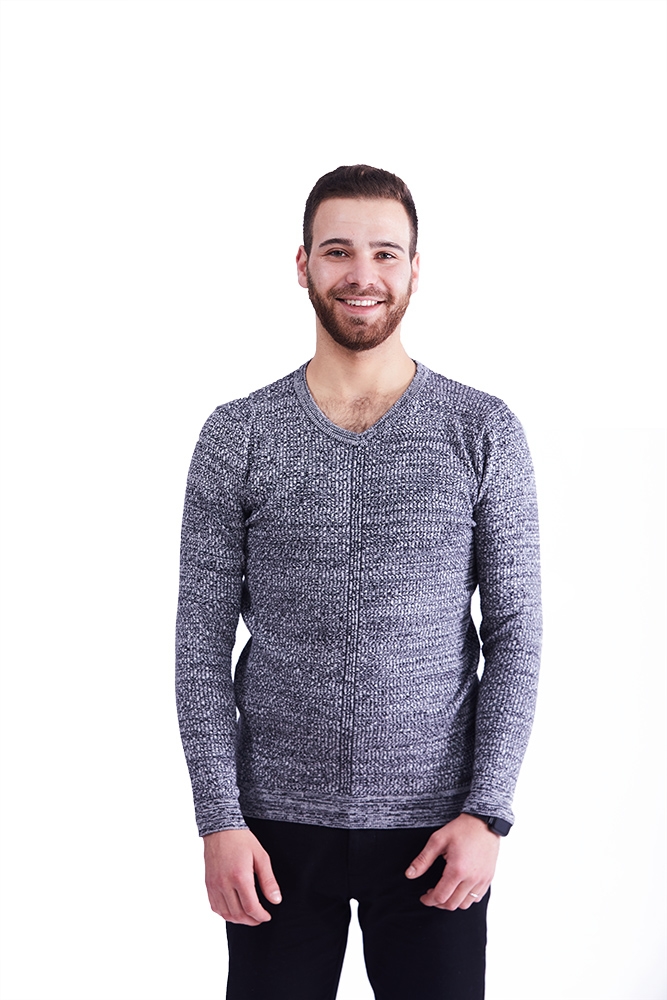 Imagine Pulover gri deschis 17-91-601