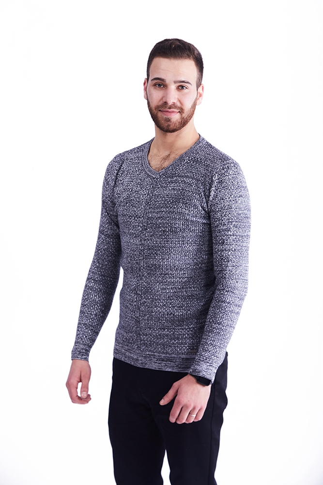 Imagine Pulover gri deschis 17-91-601