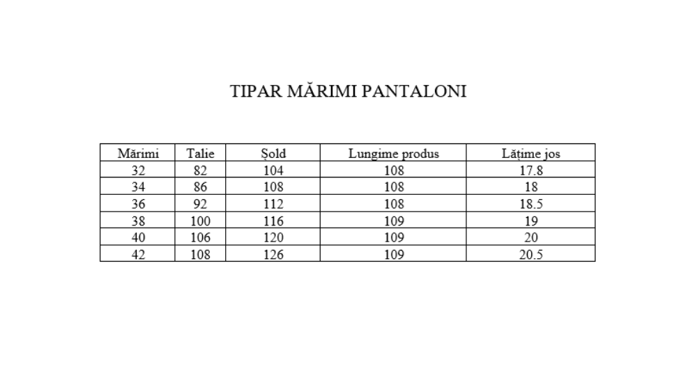 Imagine Pantaloni regular bleumarin inchis R241-5