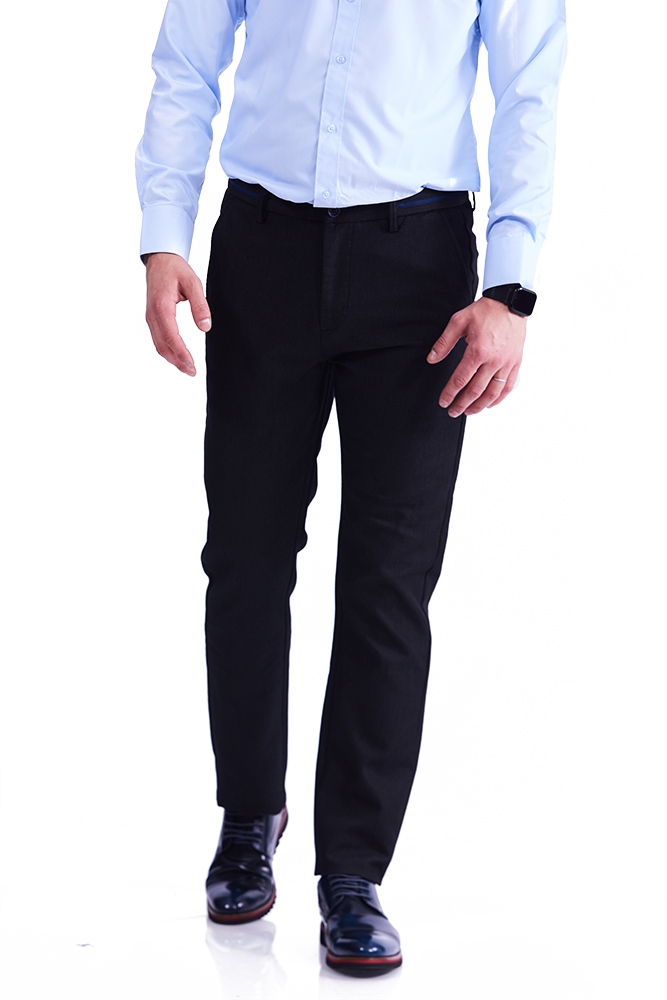 Imagine Pantaloni regular negru R245