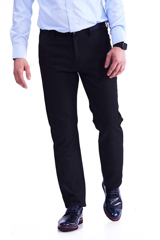 Imagine Pantaloni regular negru R245