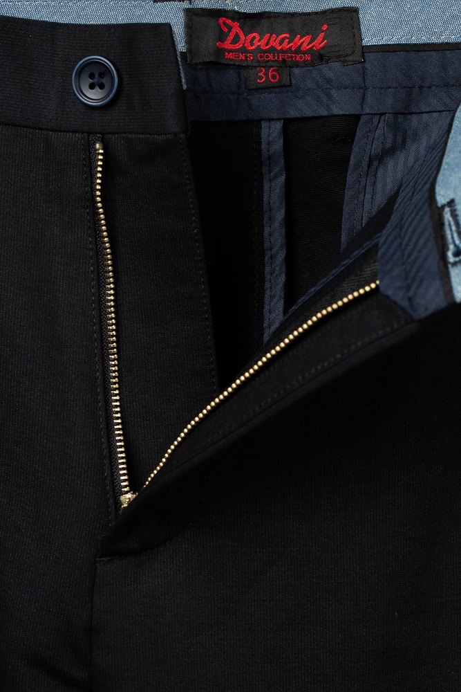 Imagine Pantaloni slim negri S254-12