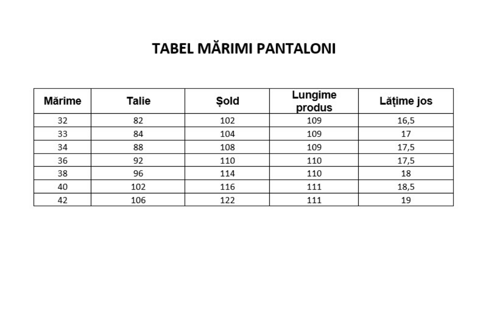 Imagine Pantaloni bleumarin S258-10