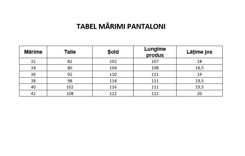 Imagine Pantaloni negri R277