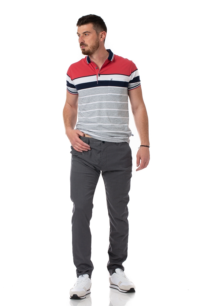 Imagine Pantaloni gri deschis S271-5