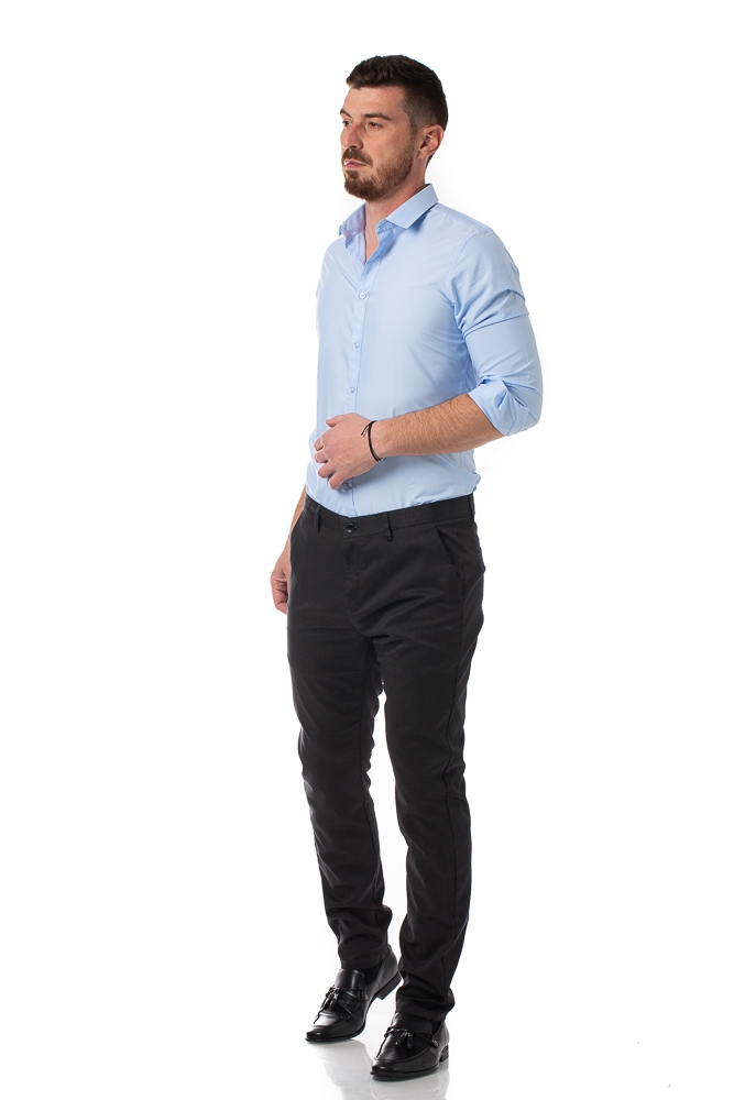 Imagine Pantaloni gri inchis S271-8