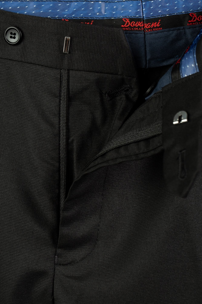 Imagine Pantaloni slim negri A706026-41