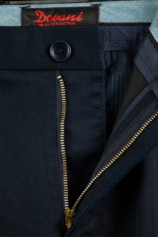 Imagine Pantaloni slim bleumarin S256-9