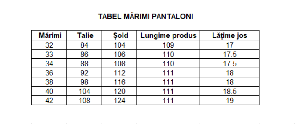 Imagine Pantaloni slim bleumarin S260-15