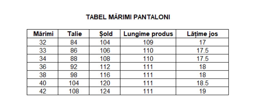 Imagine Pantaloni slim bleumarin S297-3