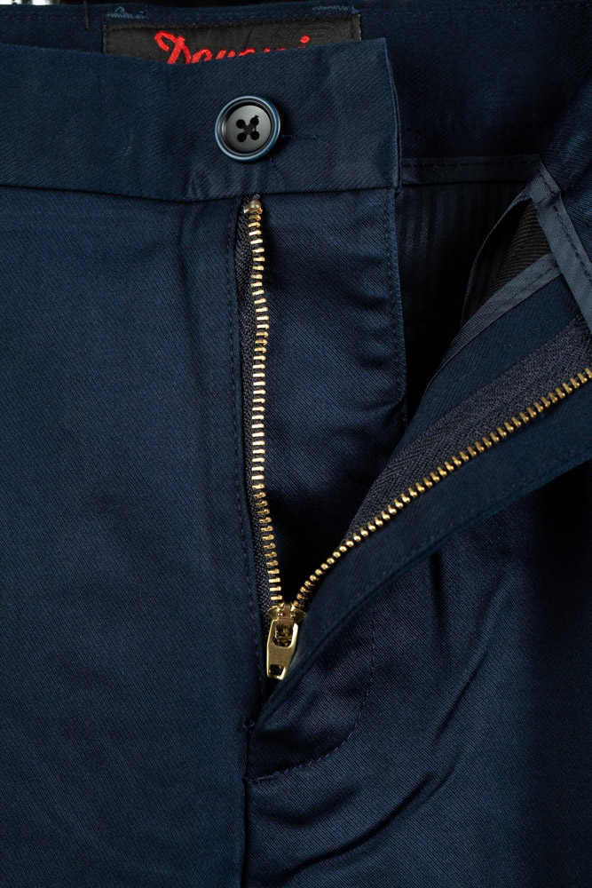 Imagine Pantaloni regulari bleumarin R294-7