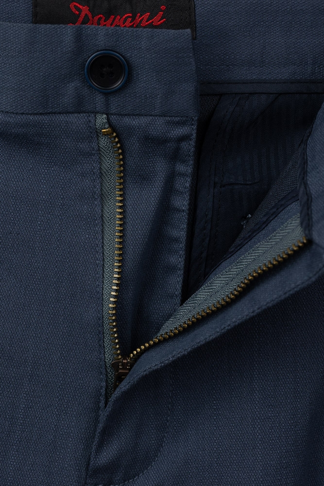 Imagine Pantaloni regular albastru deschis R313-5