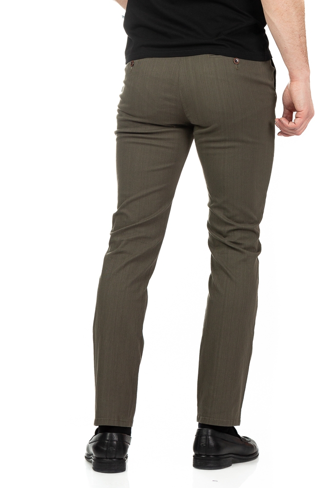 Imagine Pantaloni regular kaki R314-11