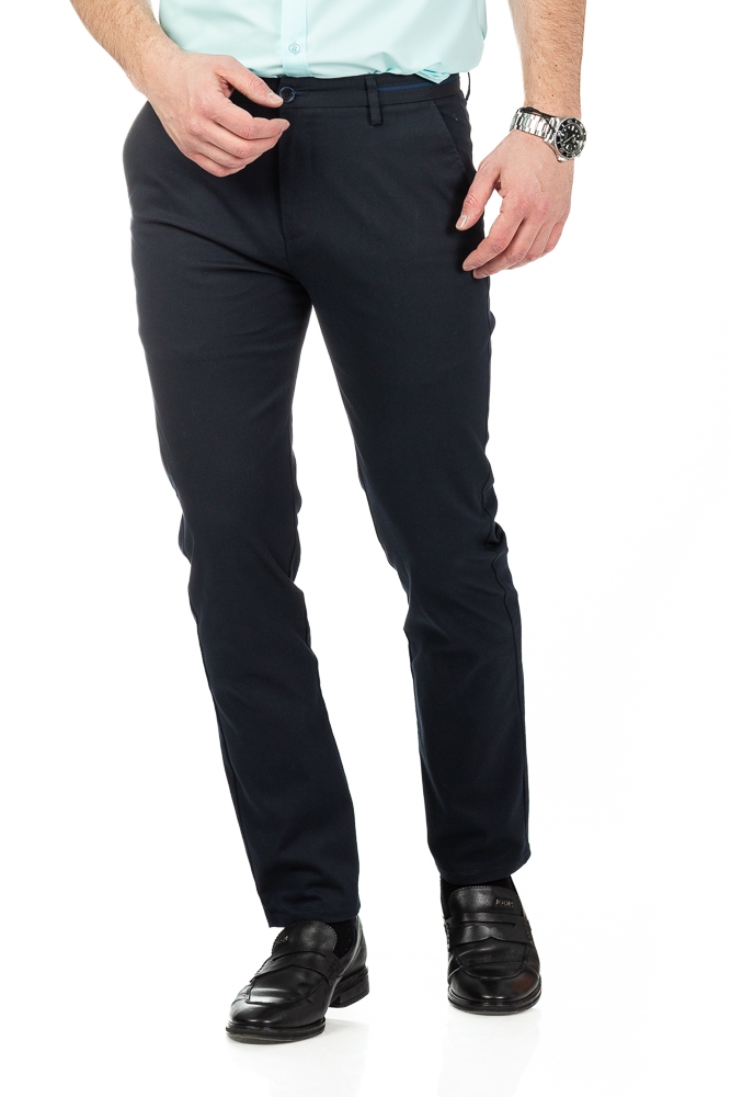 Imagine Pantaloni regular bleumarin R306-10