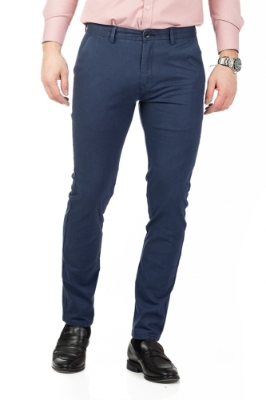 Imagine Pantaloni slim albastri S311-22