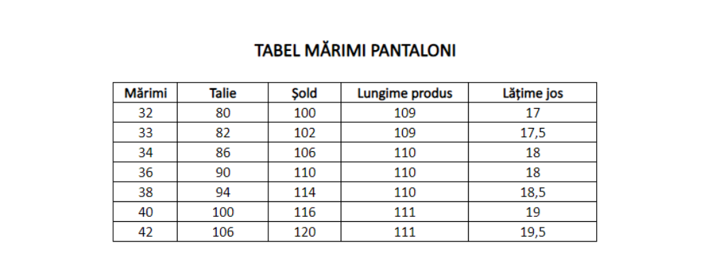 Imagine Pantaloni slim albastri S315-6