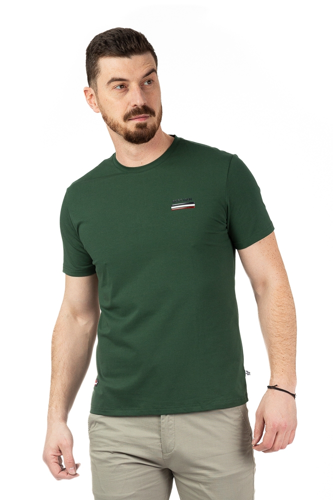 Imagine Tricou verde inchis 1118-10