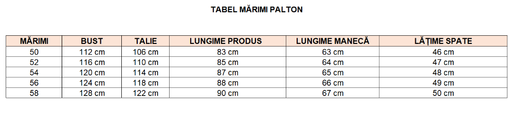 Imagine Palton negru pepit 2218-2