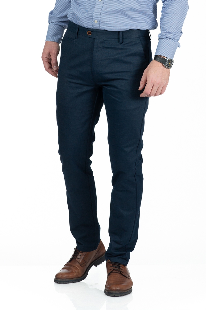 Imagine Pantaloni bleumarin R340-8