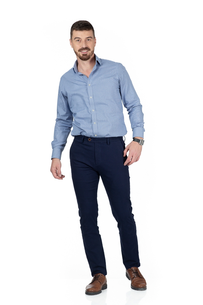 Imagine Pantaloni bleumarin R348-15