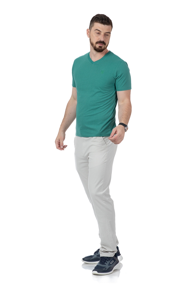 Imagine Tricou verde spanac 1119-6