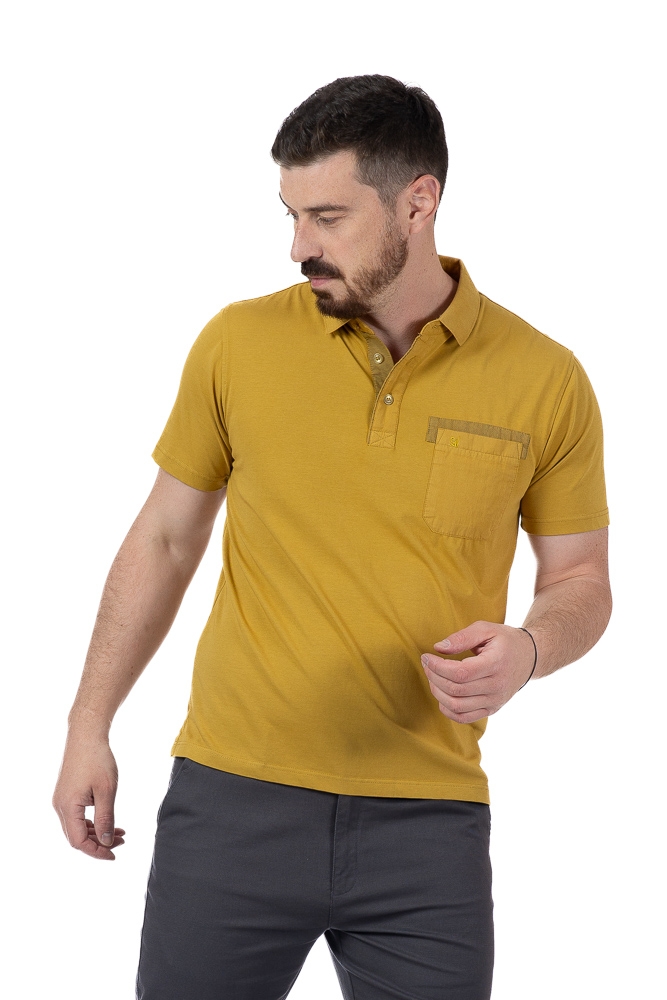 Imagine Tricou mustar 5610-5