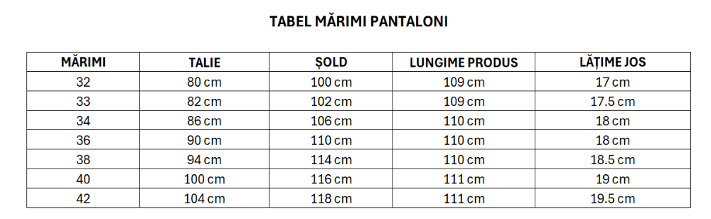 Imagine Pantaloni verde maslina S514-4