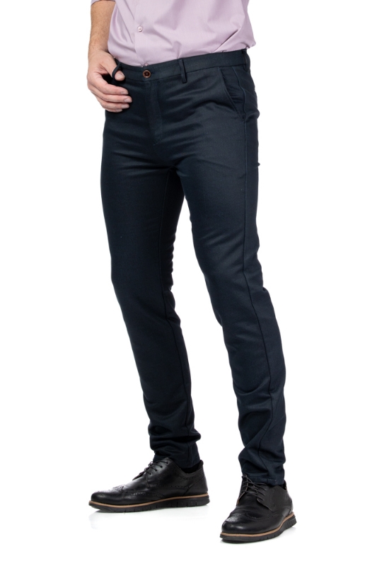 Imagine Pantalon slim bleumarin S553-11