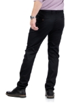 Imagine Pantalon slim negru S555-5