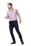 Imagine Pantalon slim bleumarin S555-6