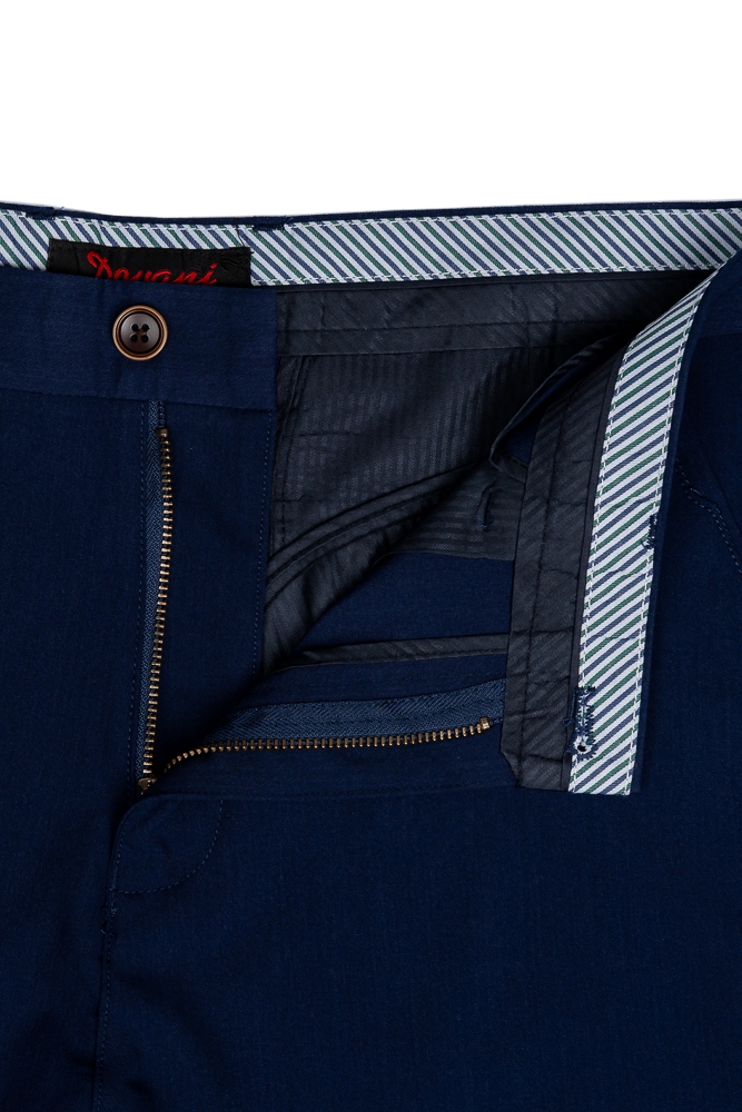 Imagine Pantalon regular albastru foca R618-19