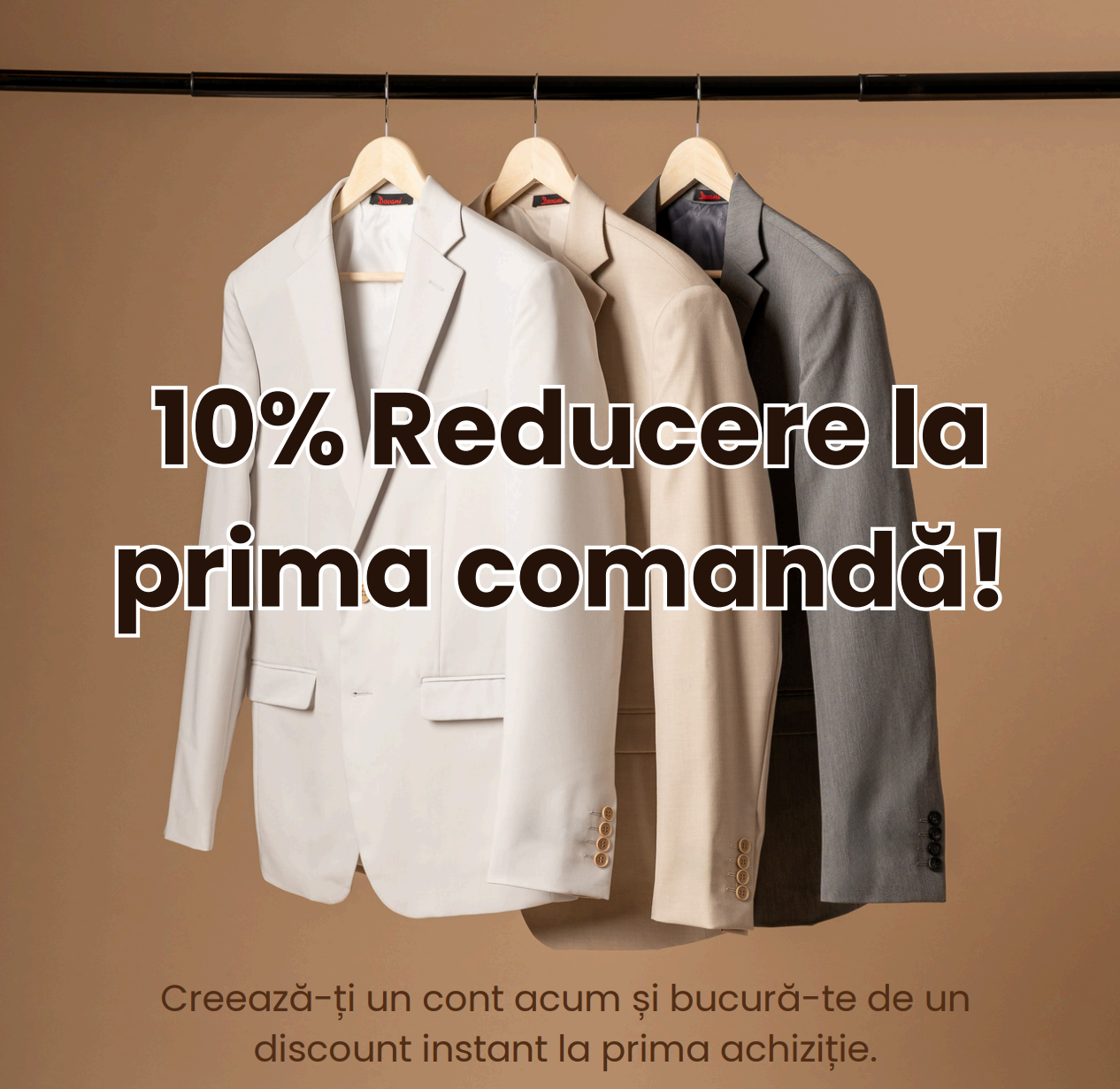 10% Reducere la prima comandă!