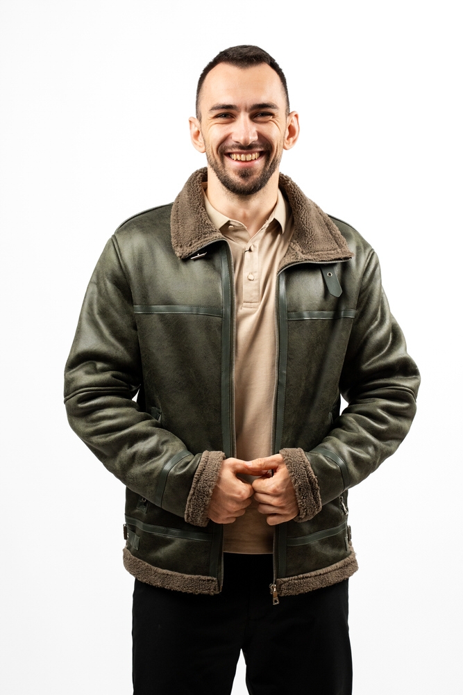 Imagine Geaca verde 8055